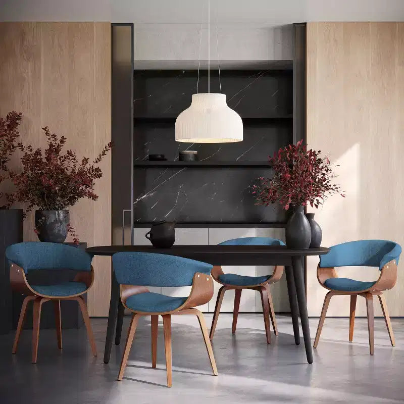 Set di 2 sedie da pranzo/d'accento Fabrico di metà secolo Lumisource