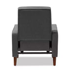 Poltrona Lounge in Tessuto Stile Moderno Mid-Century Mathias - Baxton Studio