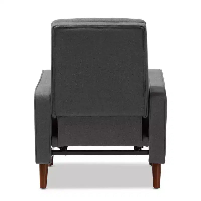 Poltrona Lounge in Tessuto Stile Moderno Mid-Century Mathias - Baxton Studio