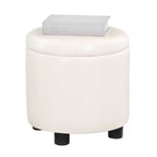 Poggiapiedi contenitore rotondo Designs4Comfort – Breighton Home