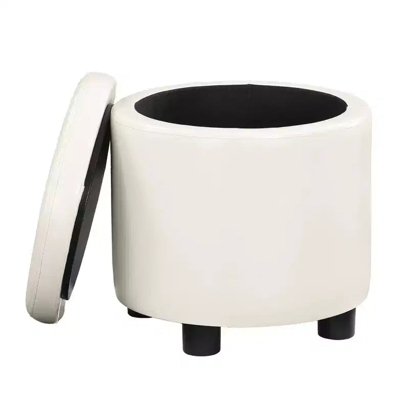 Poggiapiedi contenitore rotondo Designs4Comfort – Breighton Home