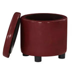 Poggiapiedi contenitore rotondo Designs4Comfort – Breighton Home