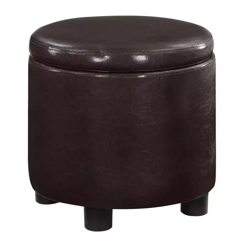 Poggiapiedi contenitore rotondo Designs4Comfort – Breighton Home