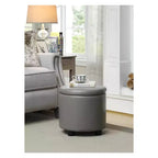 Poggiapiedi contenitore rotondo Designs4Comfort – Breighton Home