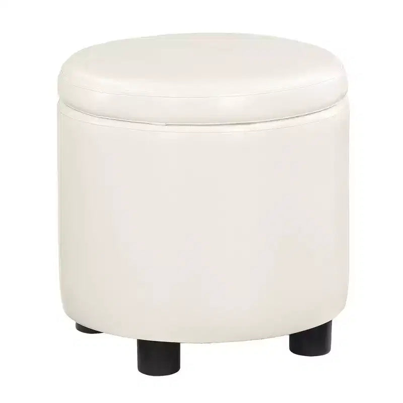 Poggiapiedi contenitore rotondo Designs4Comfort – Breighton Home
