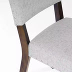 Set di 2 sedie da pranzo a righe - HomePop