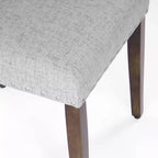 Set di 2 sedie da pranzo a righe - HomePop