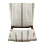 Set di 2 sedie da pranzo a righe - HomePop
