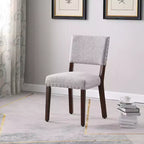 Set di 2 sedie da pranzo a righe - HomePop