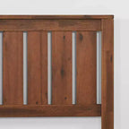 Letto con piattaforma in legno Vivek Deluxe con testiera - Zinus