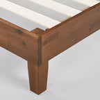 Letto con piattaforma in legno Vivek Deluxe con testiera - Zinus