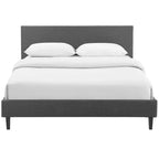 Letto Anya interamente in tessuto - Modway