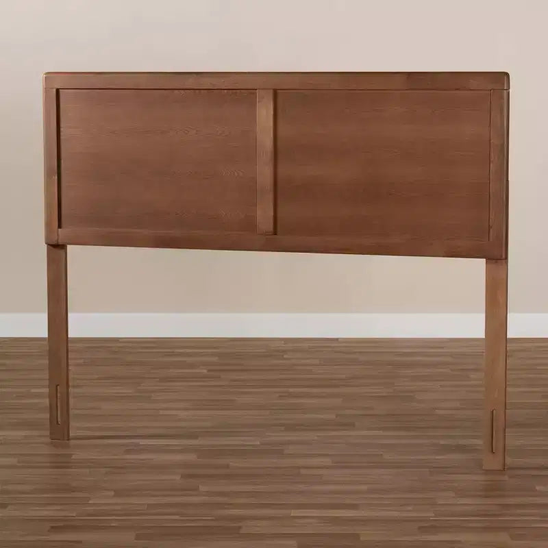 Raya - Testiera in legno con finitura noce - Baxton Studio