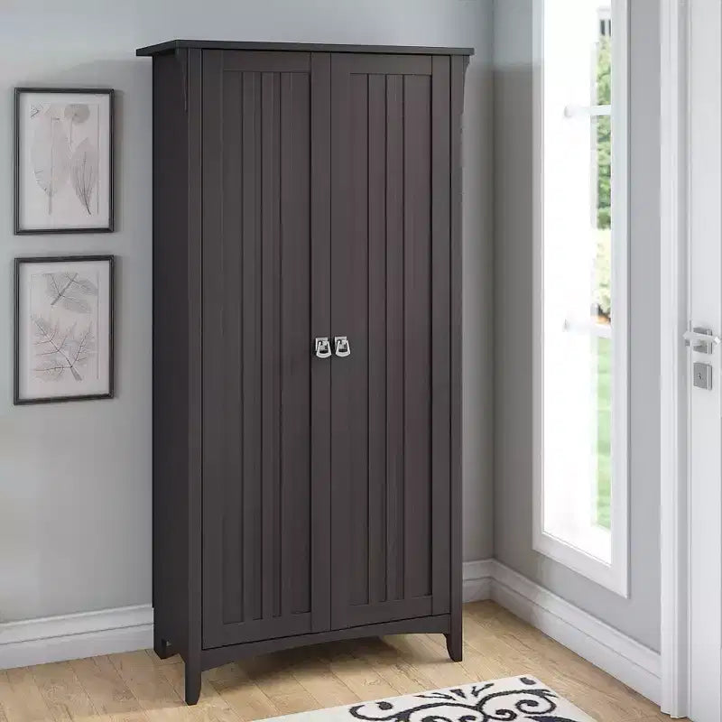 Salinas Mobiletto Alto Contenitore con Ante - Bush Furniture