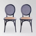 Set di 2 sedie da pranzo in rattan Chittenden - Christopher Knight Home