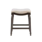 Sgabello da bar senza schienale Brayden Big and Tall con altezza da bancone in legno - Powell