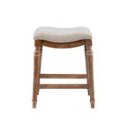 Sgabello da bar senza schienale Brayden Big and Tall con altezza da bancone in legno - Powell
