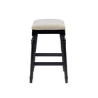 Sgabello da bar senza schienale Brayden Big and Tall con altezza da bancone in legno - Powell