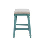 Sgabello da bar senza schienale Brayden Big and Tall con altezza da bancone in legno - Powell