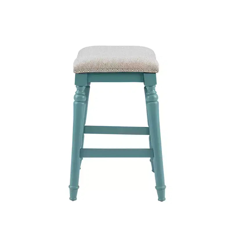 Sgabello da bar senza schienale Brayden Big and Tall con altezza da bancone in legno - Powell