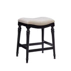 Sgabello da bar senza schienale Brayden Big and Tall con altezza da bancone in legno - Powell