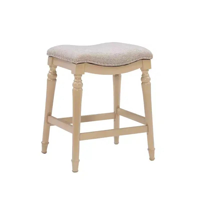 Brayden Big and Tall Backless Wood Counter Height Barstool - Powell