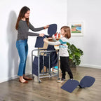 ECR4Kids Scrivania portatile con contenitore mobile Surf, confezione da 10 pezzi