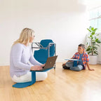 ECR4Kids Scrivania portatile con contenitore mobile Surf, confezione da 10 pezzi
