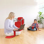 ECR4Kids Scrivania portatile con contenitore mobile Surf, confezione da 10 pezzi