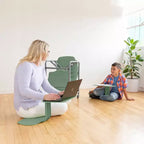 ECR4Kids Scrivania portatile con contenitore mobile Surf, confezione da 10 pezzi