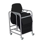 ECR4Kids The Surf Portable Activity Lap Desk with Mobile Storage Cart, 10-Pack