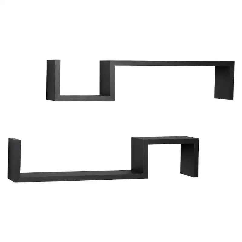 (Set of 2) 22.5 x 4.7 Floating Wall Shelving Set - Danya B.