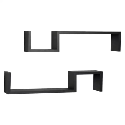 (Set of 2) 22.5 x 4.7 Floating Wall Shelving Set - Danya B.