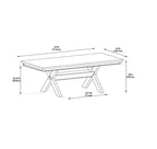 Set da pranzo Landon da 6 pezzi - Powell Company