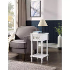 Tavolino d'appoggio French Country Khloe Deluxe - Johar Furniture
