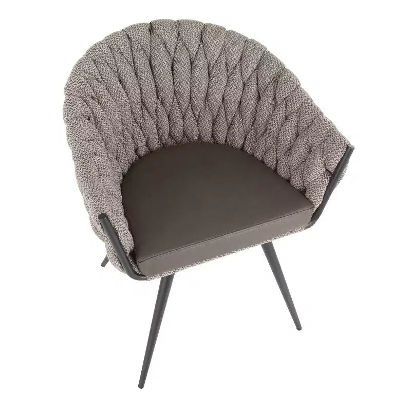 Sedia Matisse Intrecciata Contemporanea - LumiSource