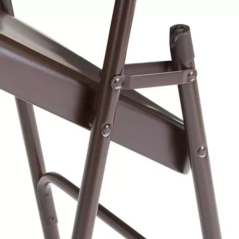 Set di 4 sedie pieghevoli Deluxe con triplo rinforzo in acciaio - Hampden Furnishings