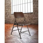Set di 4 sedie pieghevoli Deluxe con triplo rinforzo in acciaio - Hampden Furnishings