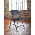 Set di 4 sedie pieghevoli Deluxe con triplo rinforzo in acciaio - Hampden Furnishings