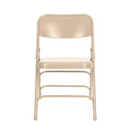 Set di 4 sedie pieghevoli Deluxe con triplo rinforzo in acciaio - Hampden Furnishings