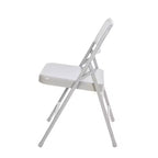 Set di 4 sedie pieghevoli Deluxe con triplo rinforzo in acciaio - Hampden Furnishings