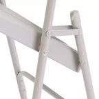 Set di 4 sedie pieghevoli Deluxe con triplo rinforzo in acciaio - Hampden Furnishings