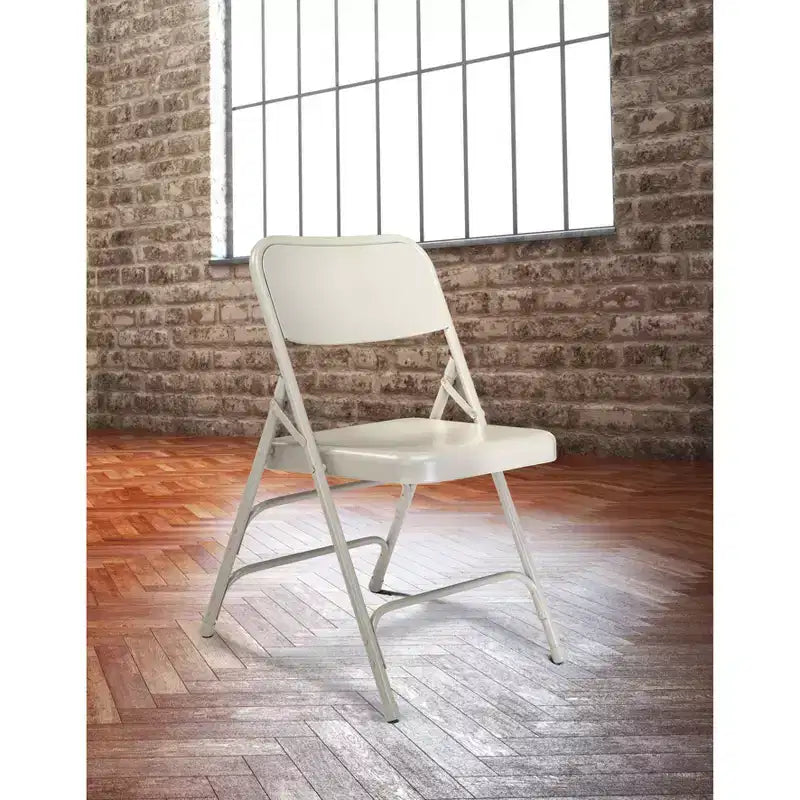 Set di 4 sedie pieghevoli Deluxe con triplo rinforzo in acciaio - Hampden Furnishings