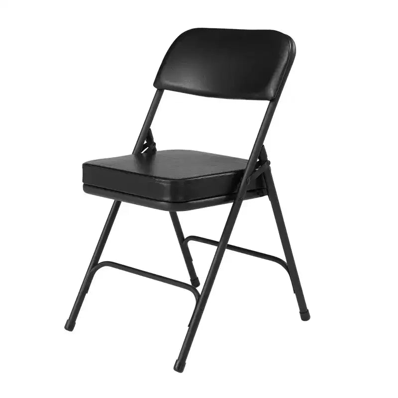 Set di 2 sedie pieghevoli Hampden Furnishings imbottite in vinile di alta qualità