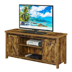Mobile TV Blake Barn Door per TV fino a 55 pollici con mensole e ante scorrevoli - Breighton Home