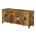 Mobile TV Blake Barn Door per TV fino a 55 pollici con mensole e ante scorrevoli - Breighton Home