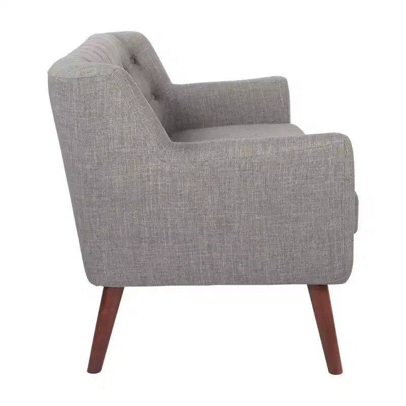 Divanetto Mill Lane con piedini Coffee - OSP Home Furnishings