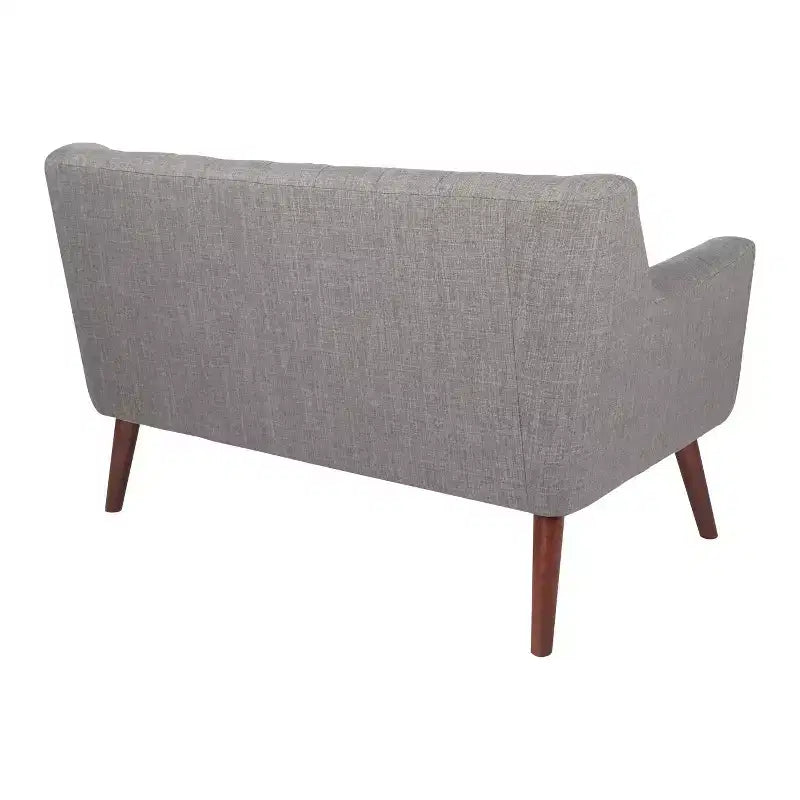 Divanetto Mill Lane con piedini Coffee - OSP Home Furnishings