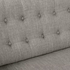 Divanetto Mill Lane con piedini Coffee - OSP Home Furnishings