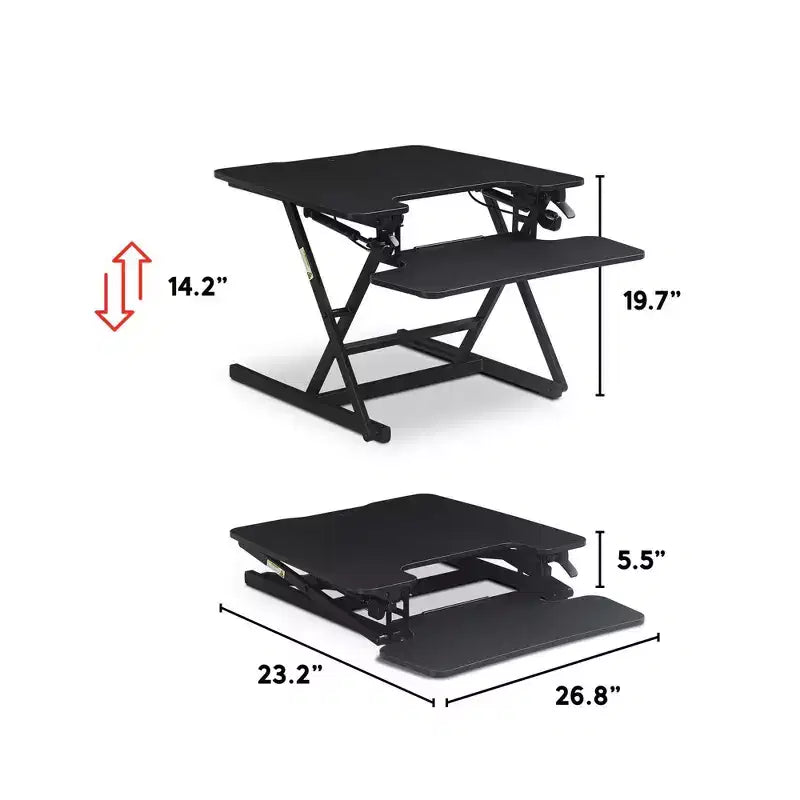 Convertitore per scrivania Small Ergo regolabile in altezza - True Seating